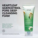 Nettoyant visage Anue Heartleaf quercetinol - Unyskin